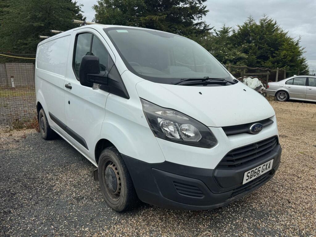 Ford Transit Custom Panel Van 2.2 Tdci 290 L1 H1 201666 SD66GXA White