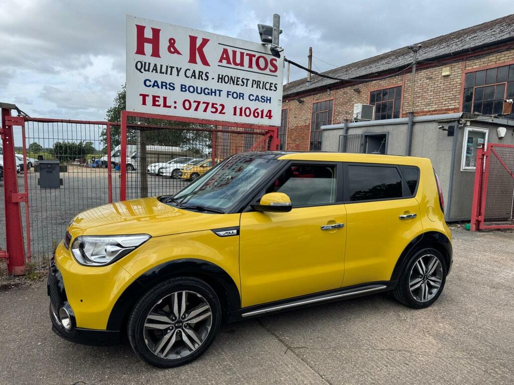 Kia Soul 1.6 Crdi Maxx Dct Euro 6 Yellow #2