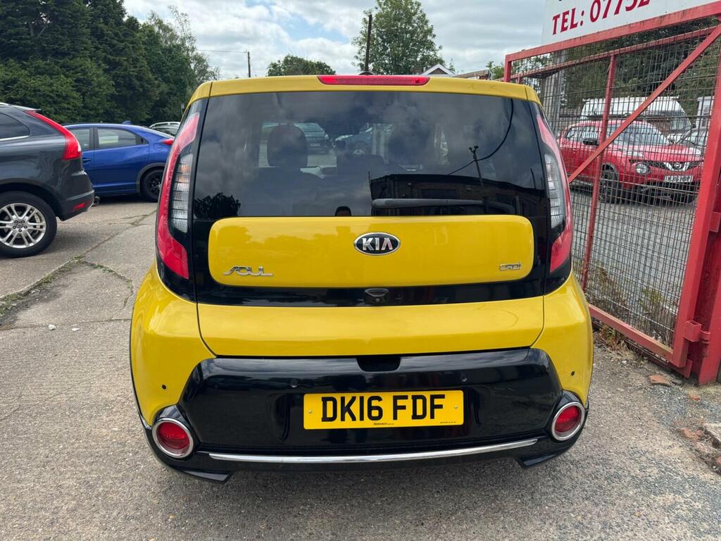 Kia Soul 1.6 Crdi Maxx Dct Euro 6 Yellow #6