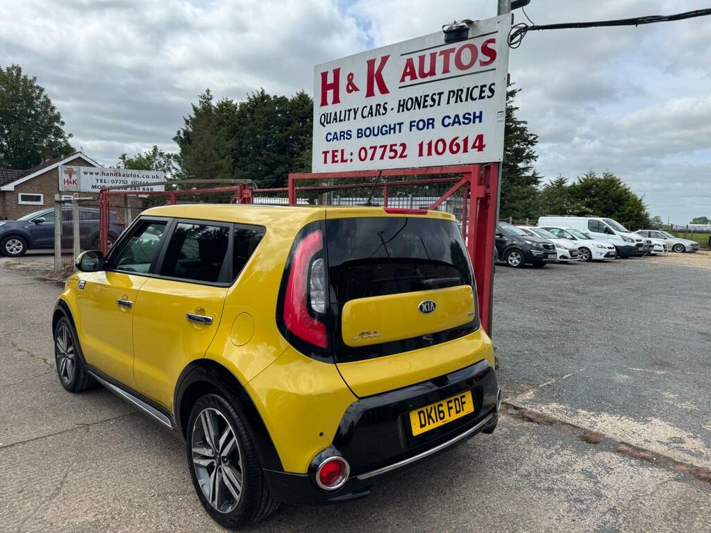 Kia Soul 1.6 Crdi Maxx Dct Euro 6 Yellow #4