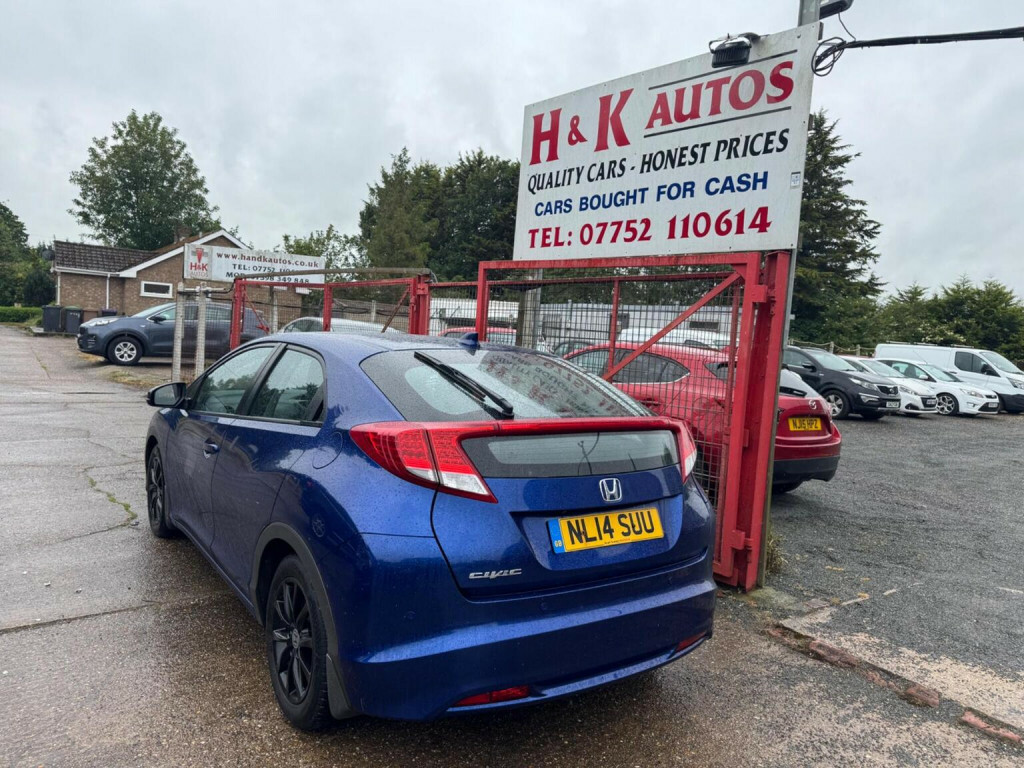 Honda Civic 1.6 I-dtec Se Plus Tourer Euro 5 Ss Red #14