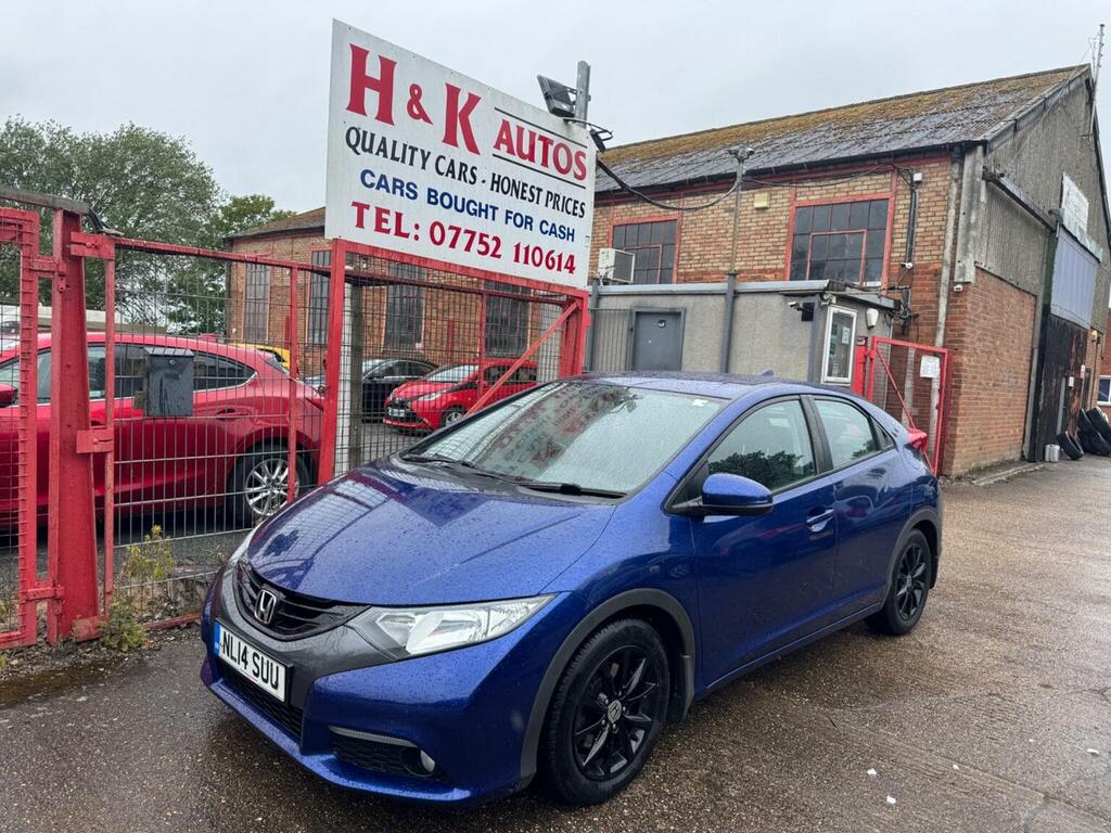 Honda Civic 1.6 I-dtec Se Plus Tourer Euro 5 Ss Red #1
