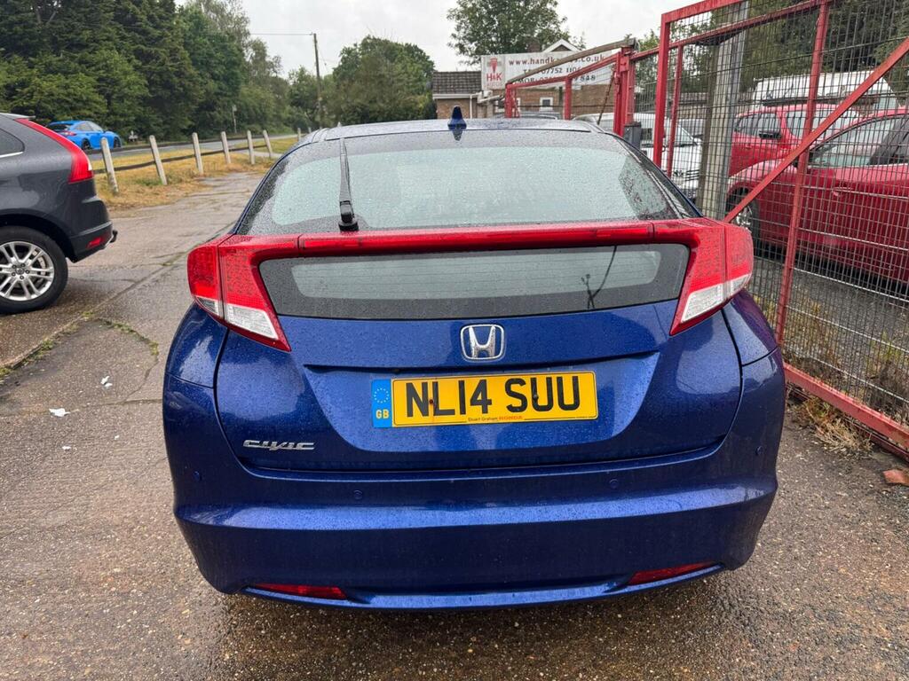 Honda Civic 1.6 I-dtec Se Plus Tourer Euro 5 Ss Red #6