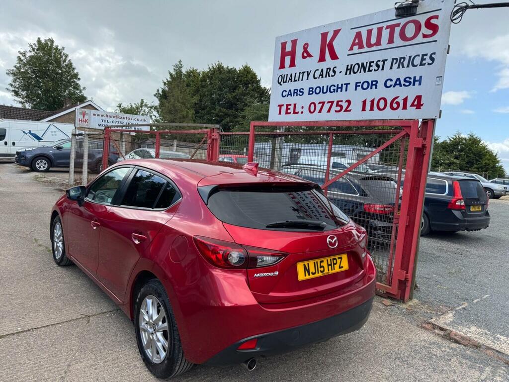 Mazda 3 Hatchback 2.0 Skyactiv-g Se Euro 5 Ss 2015 NJ15HPZ Red #4