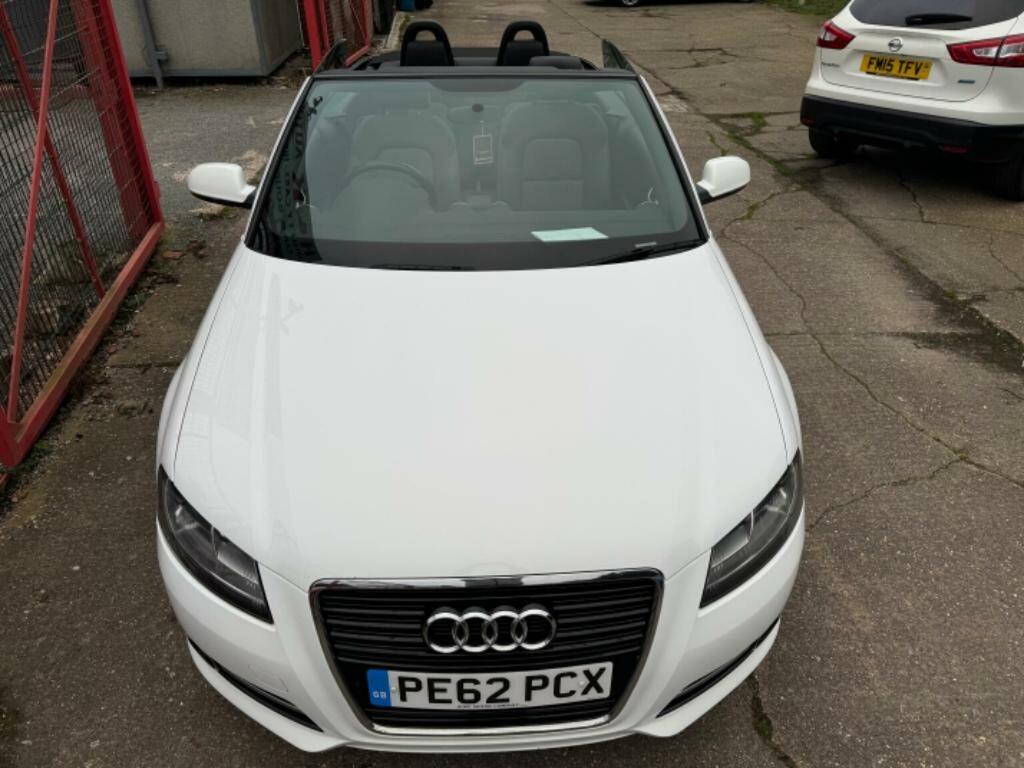 Audi A3 Cabriolet 1.2 Tfsi Sport Euro 5 Ss White #4