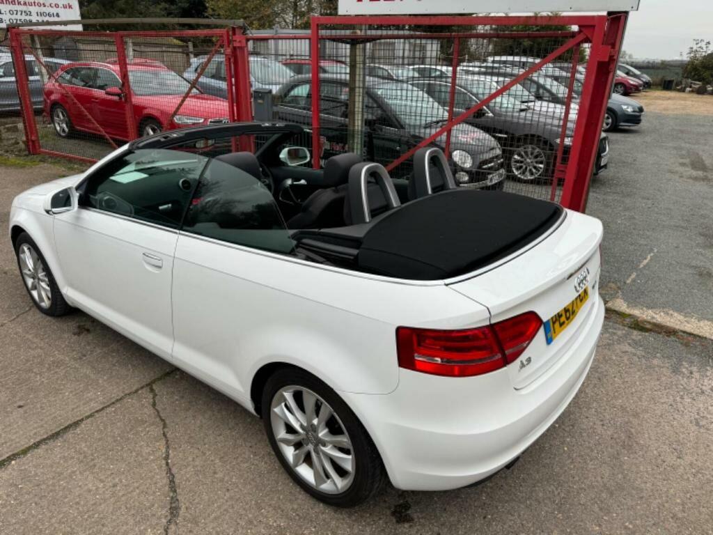 Audi A3 Cabriolet 1.2 Tfsi Sport Euro 5 Ss White #6