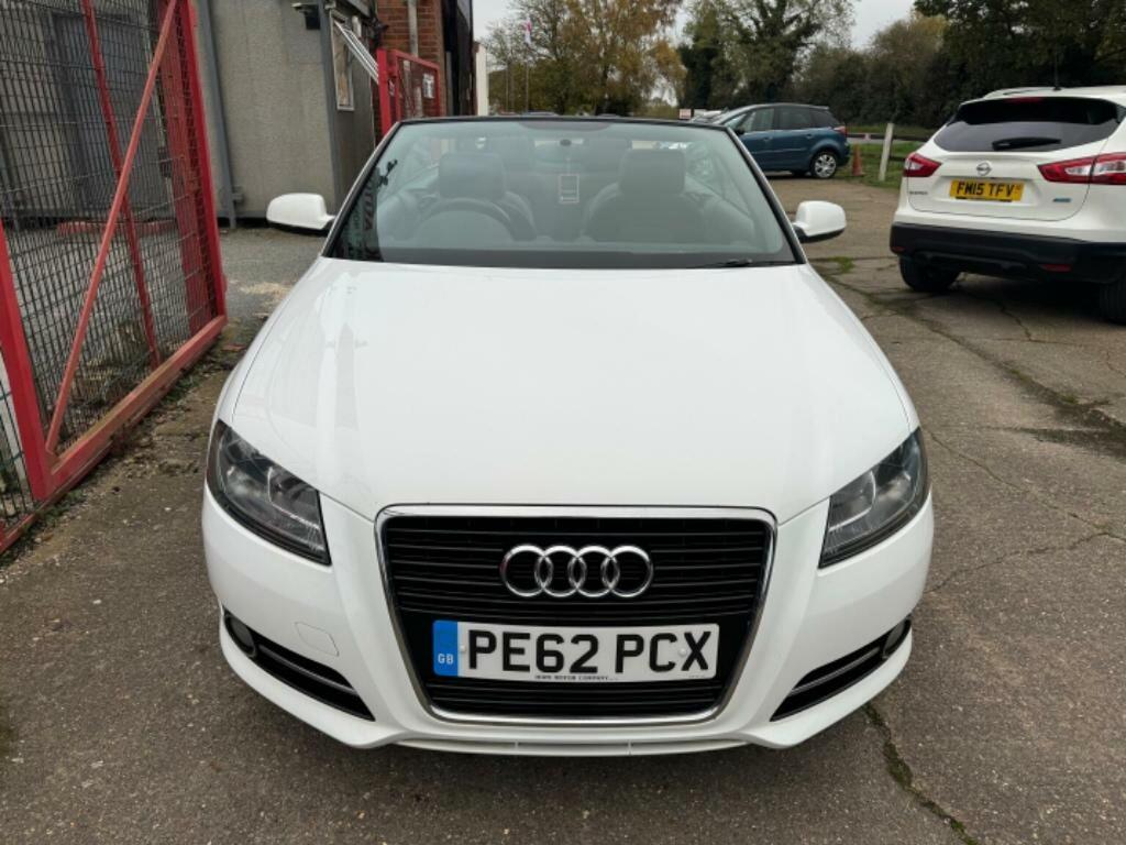 Audi A3 Cabriolet 1.2 Tfsi Sport Euro 5 Ss White #2