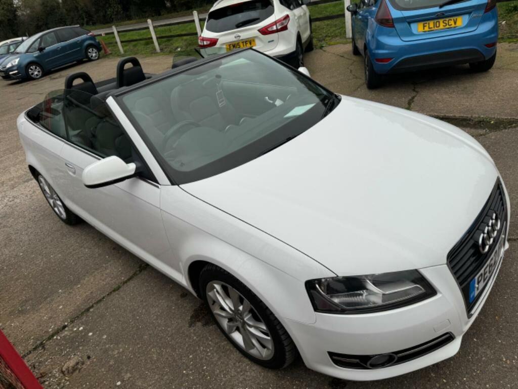 Audi A3 Cabriolet 1.2 Tfsi Sport Euro 5 Ss White #5