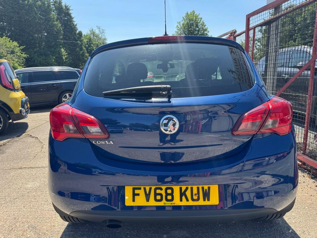 Vauxhall Corsa Hatchback 1.4I Ecotec Griffin Euro 6 201868 FV68KUW Blue #4
