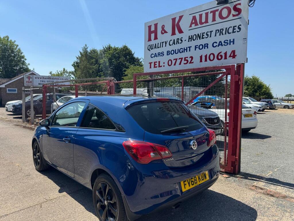 Vauxhall Corsa Hatchback 1.4I Ecotec Griffin Euro 6 201868 FV68KUW Blue #3