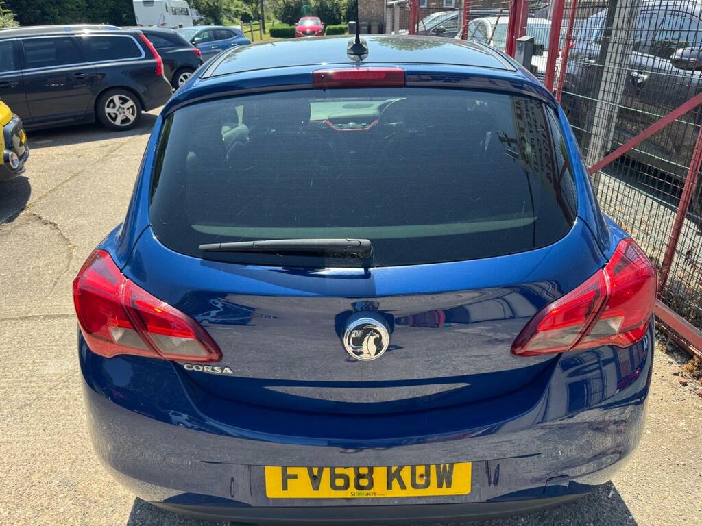 Vauxhall Corsa Hatchback 1.4I Ecotec Griffin Euro 6 201868 FV68KUW Blue #5