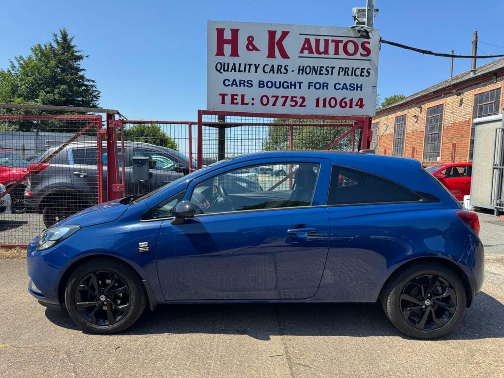 Vauxhall Corsa Hatchback 1.4I Ecotec Griffin Euro 6 201868 FV68KUW Blue #2