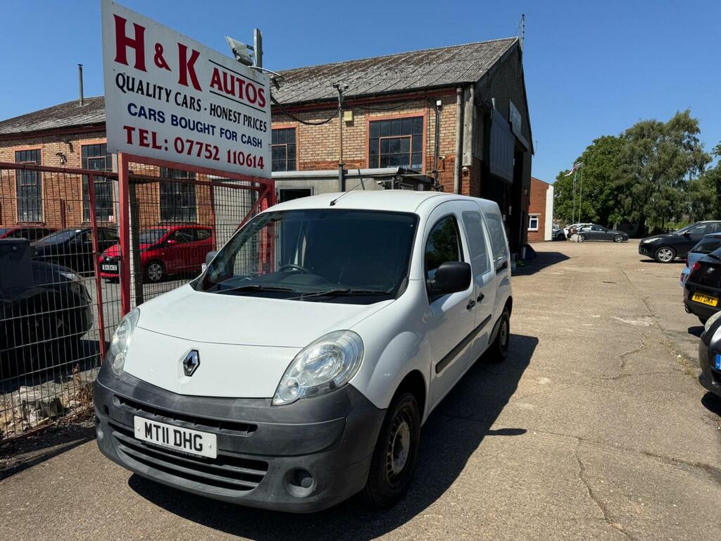 Renault Kangoo Maxi 1.5 Ll21 Dci Crew Van Cab Fwd L3 H1 White