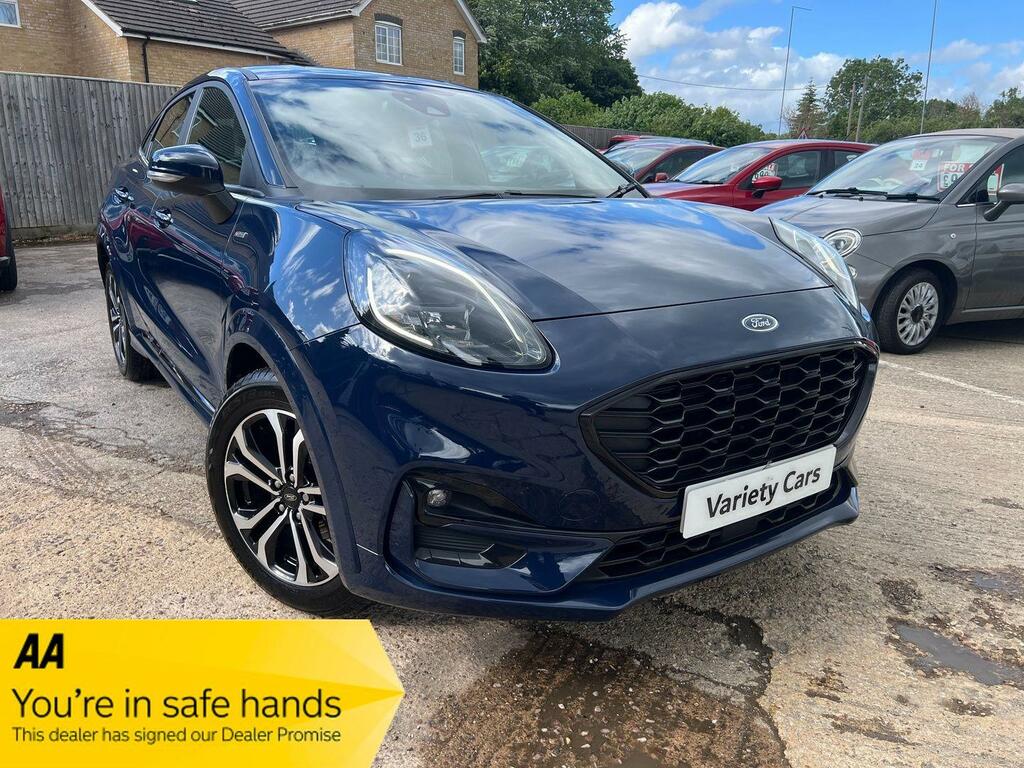 Ford Puma St-line Mhev Blue