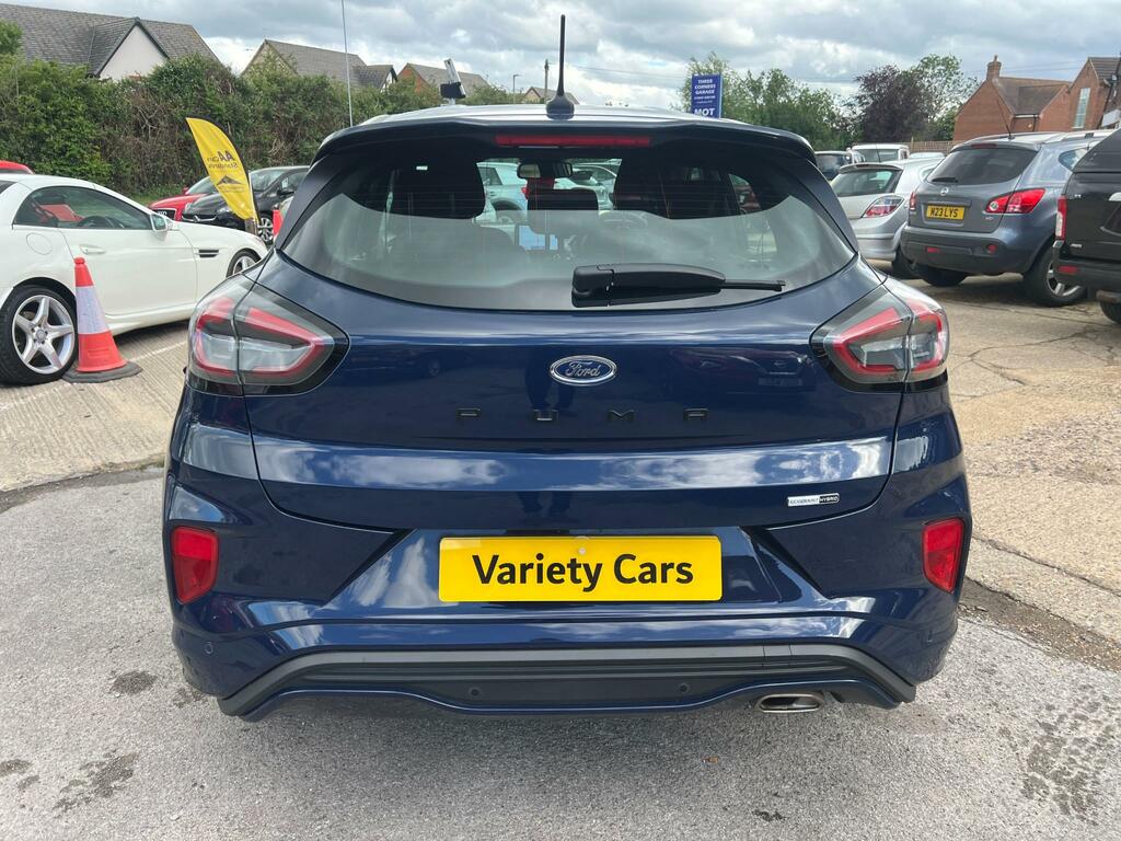 Ford Puma St-line Mhev FL22EHJ Blue #6