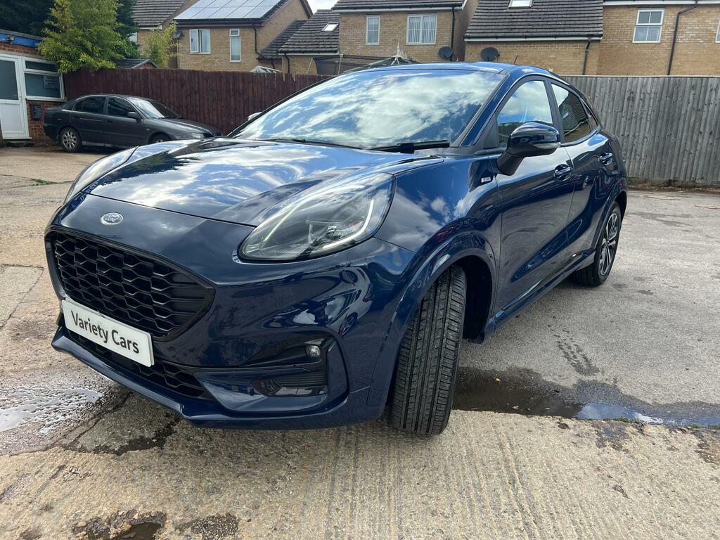 Ford Puma St-line Mhev FL22EHJ Blue #3