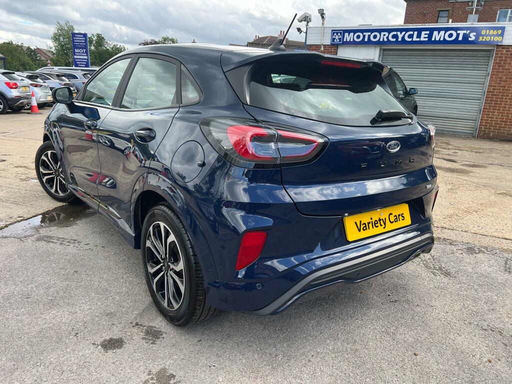 Ford Puma St-line Mhev FL22EHJ Blue #5