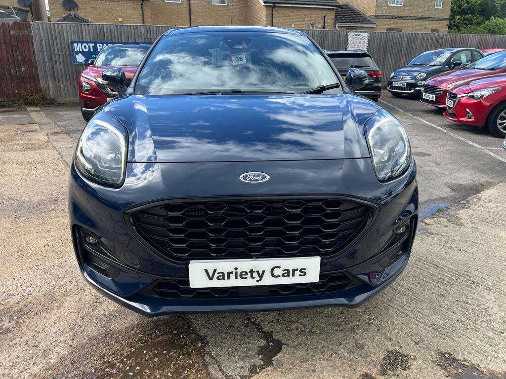Ford Puma St-line Mhev FL22EHJ Blue #2
