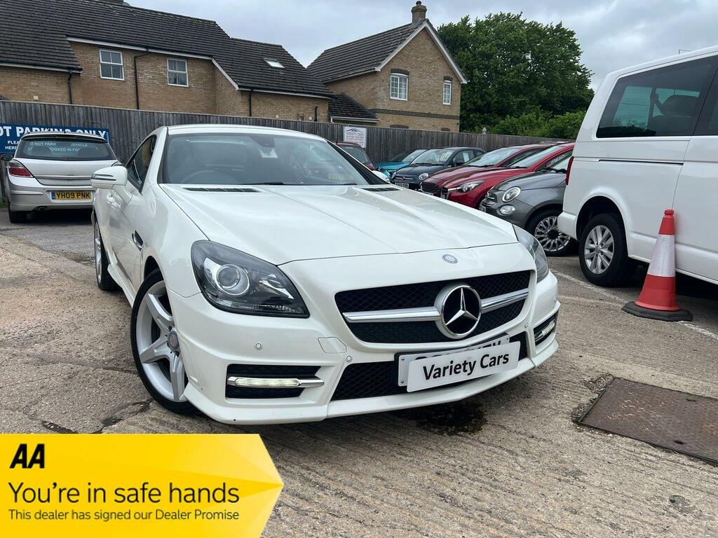 Mercedes-Benz SLK 200 Amg Sport B E White
