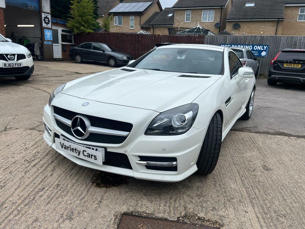 Mercedes-Benz SLK 200 Amg Sport B E White #3