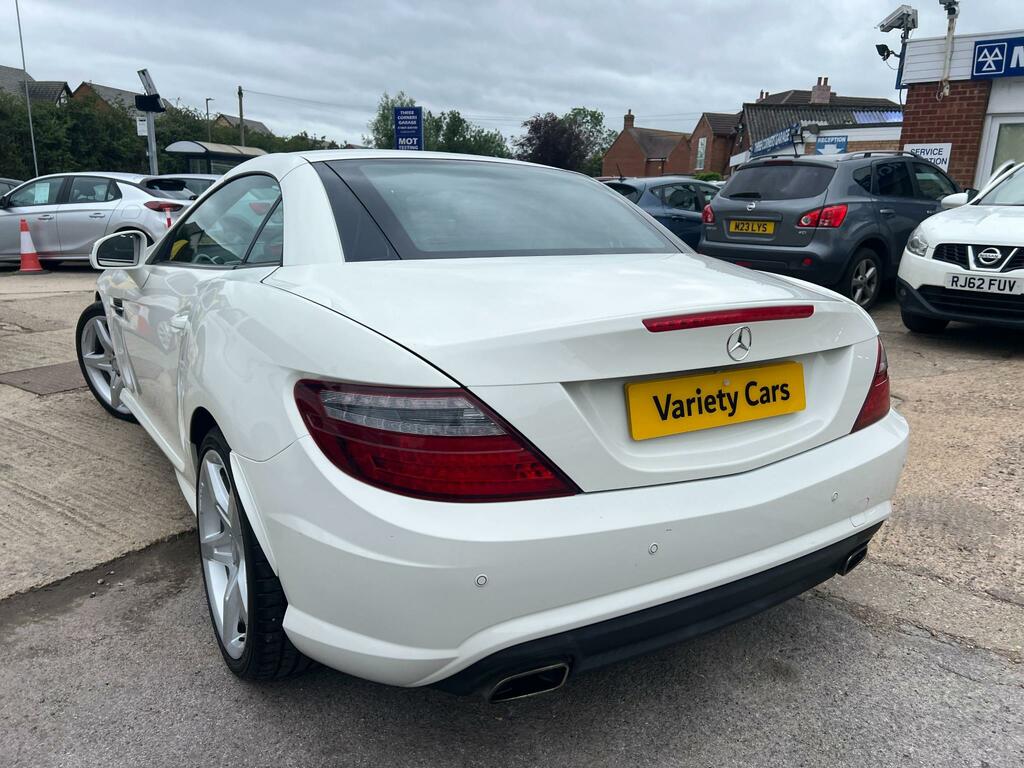 Mercedes-Benz SLK 200 Amg Sport B E White #5