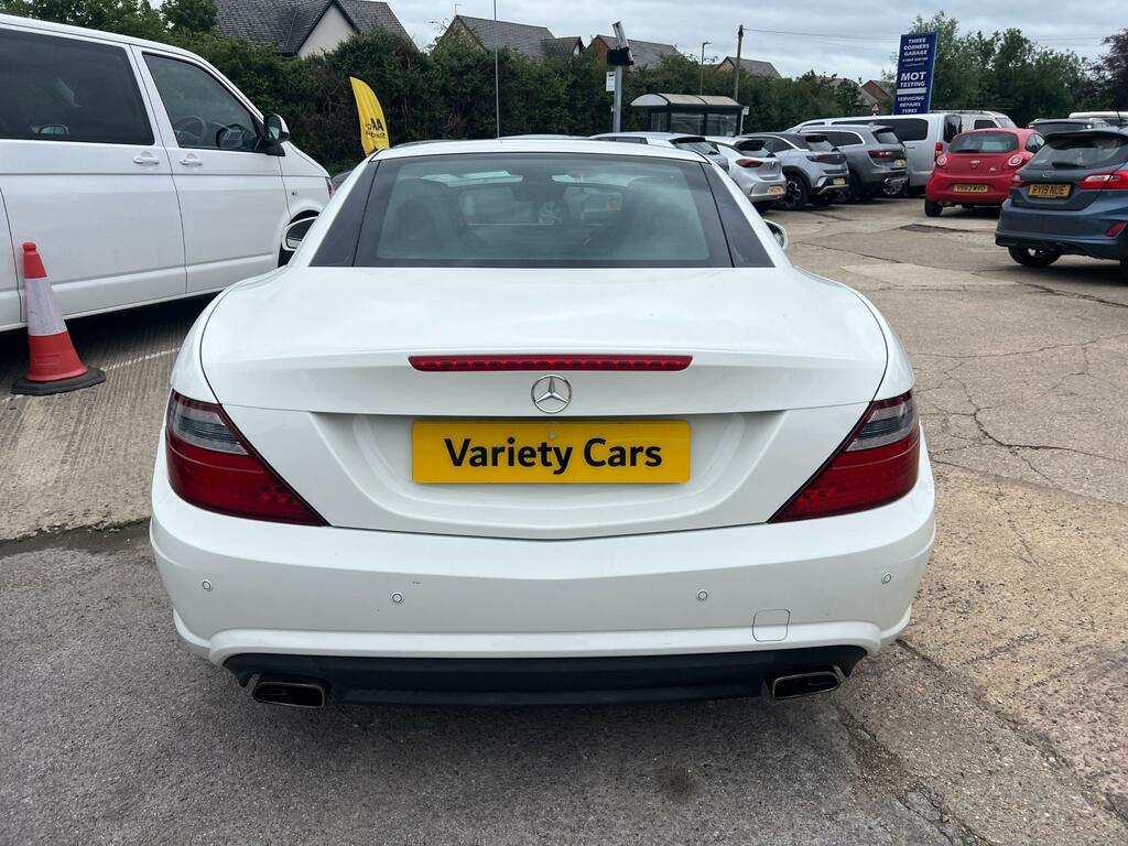 Mercedes-Benz SLK 200 Amg Sport B E White #6