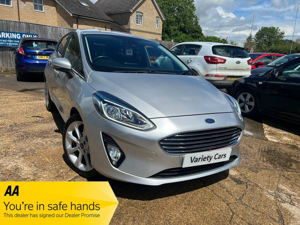Ford Fiesta Titanium T EF67VNM Silver