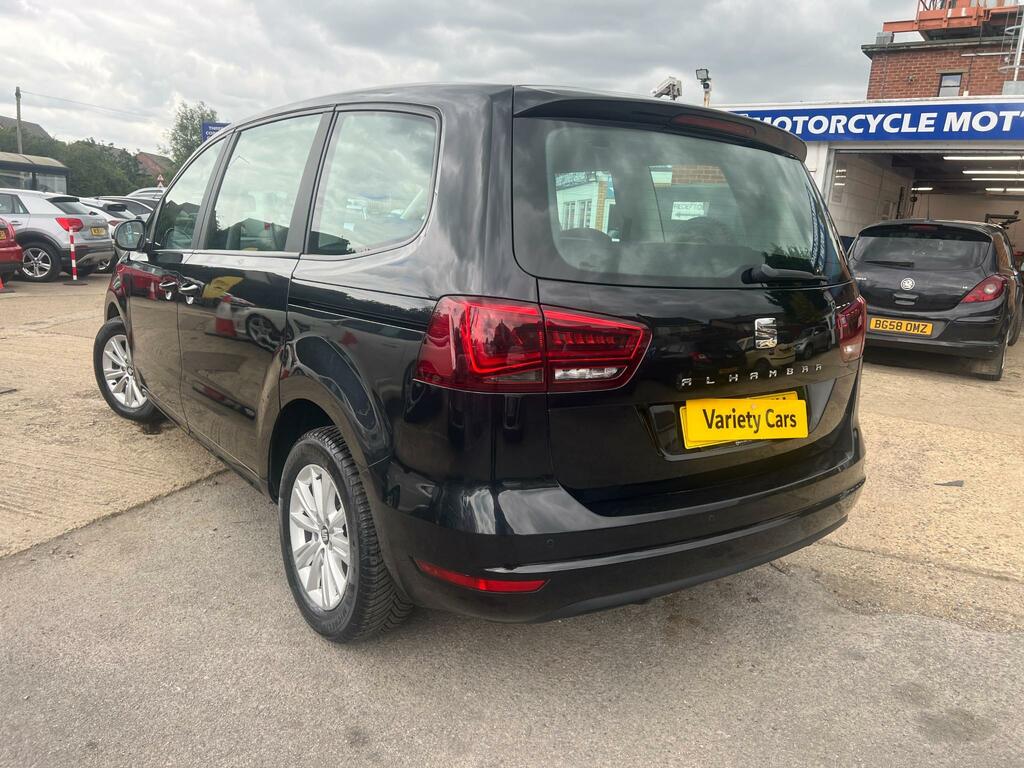 Seat Alhambra S Tdi Dsg Black #5