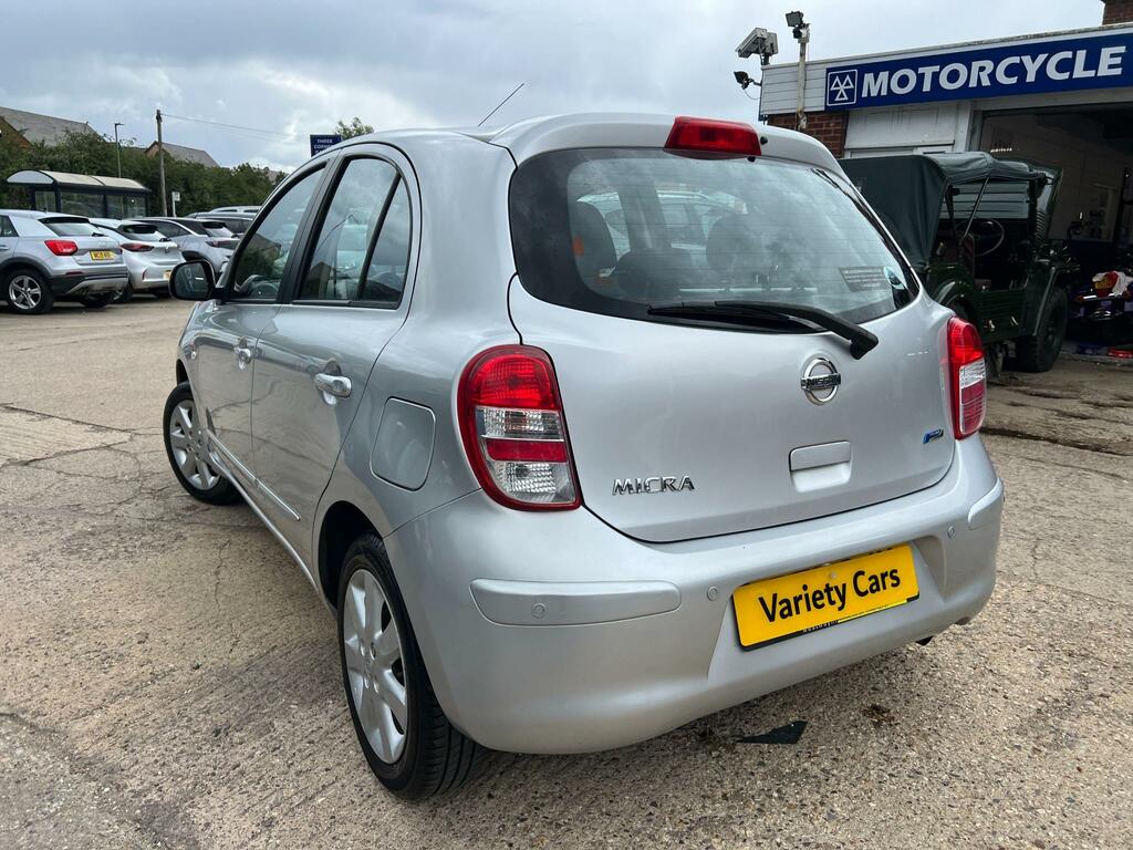 Nissan Micra Acenta Cvt Silver #5