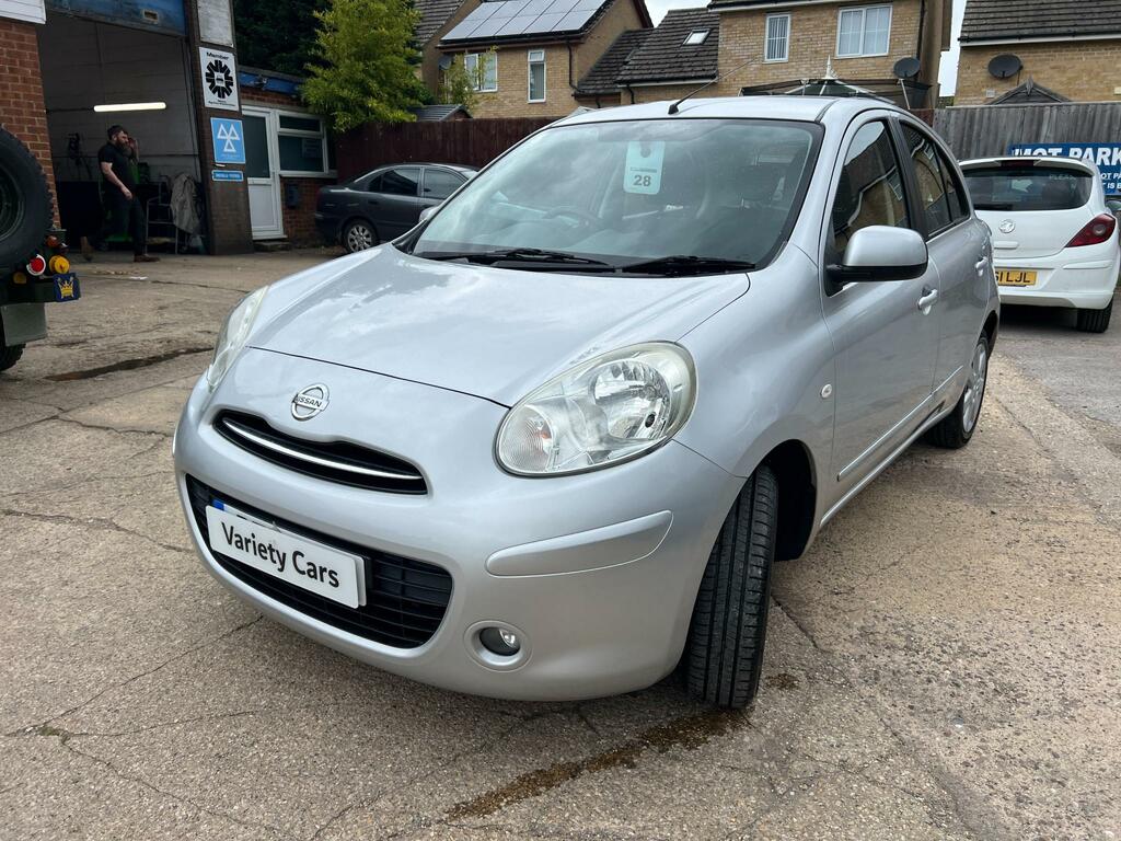 Nissan Micra Acenta Cvt Silver #3