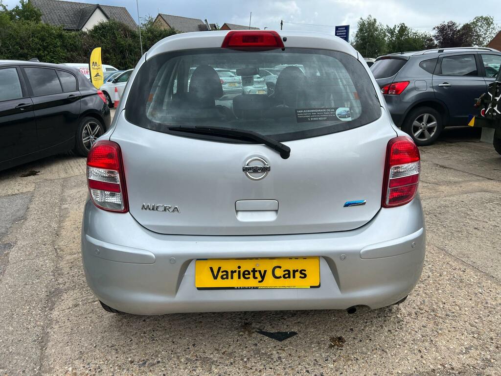Nissan Micra Acenta Cvt Silver #6