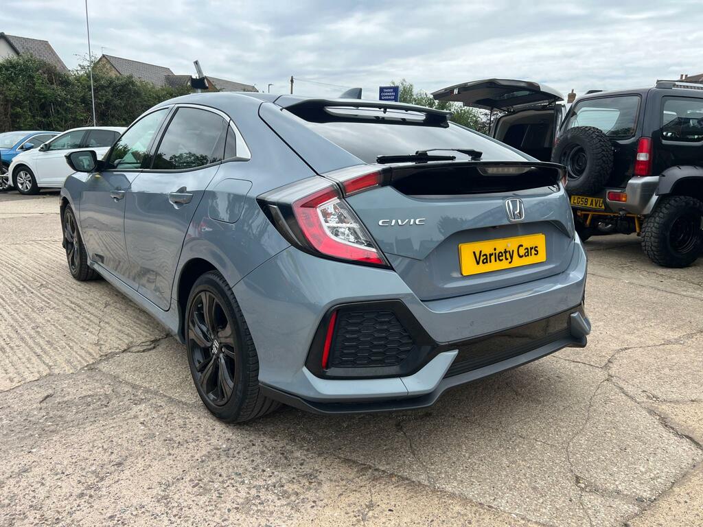 Honda Civic Ex Vtec Grey #5