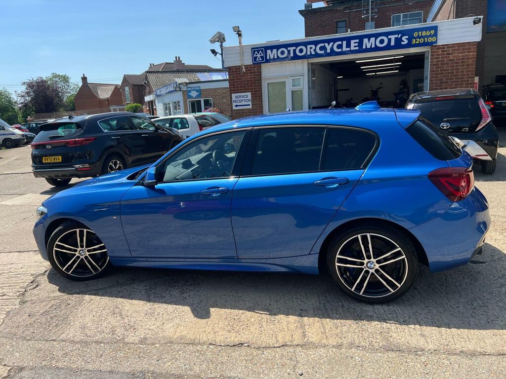BMW 1 Series 118I M Sport Shadow Ed AD19JKY Blue #5