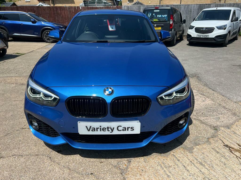 BMW 1 Series 118I M Sport Shadow Ed AD19JKY Blue #3