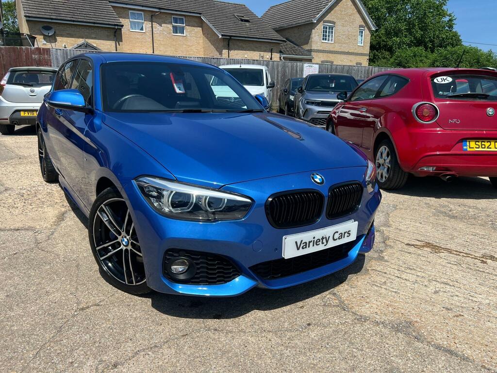 BMW 1 Series 118I M Sport Shadow Ed AD19JKY Blue #2