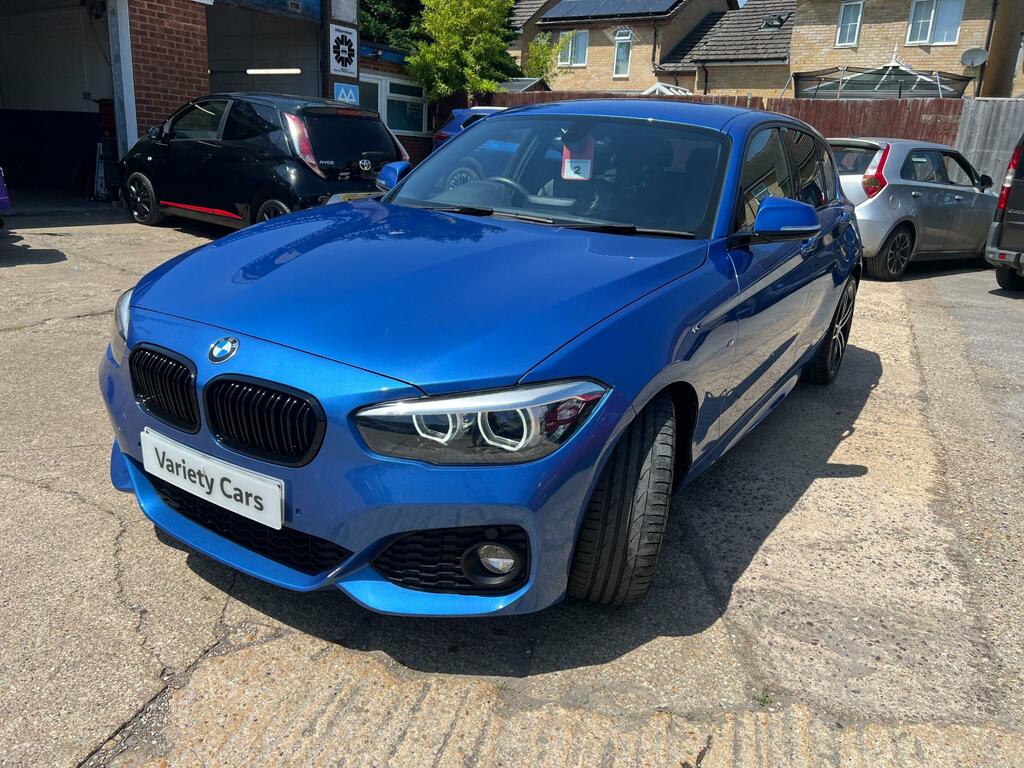 BMW 1 Series 118I M Sport Shadow Ed AD19JKY Blue #4