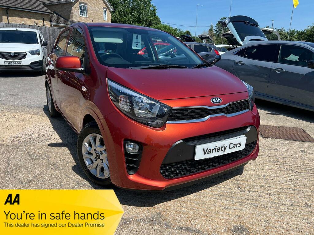 Kia Picanto 2 Orange