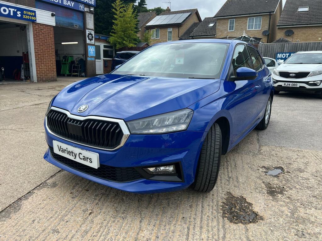 Skoda Fabia Se Comfort Tsi Dsg Blue #3