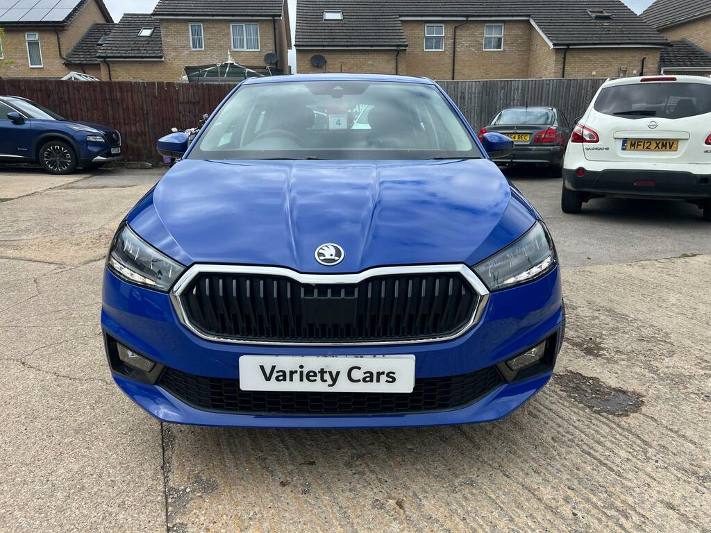 Skoda Fabia Se Comfort Tsi Dsg Blue #2
