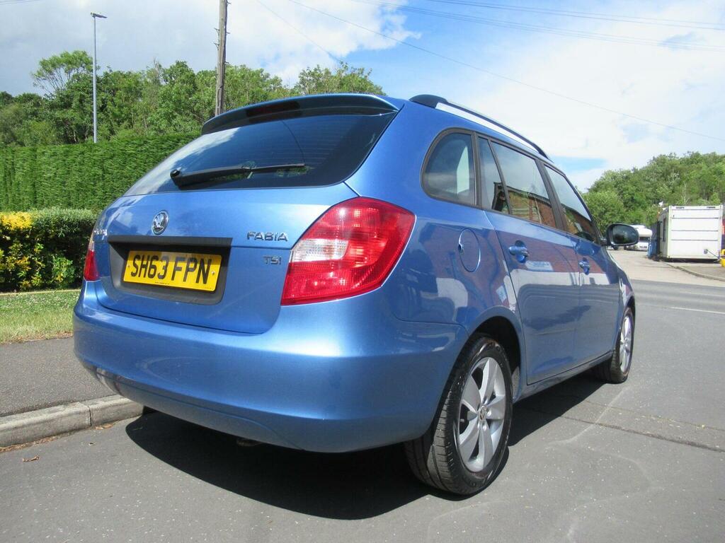 Skoda Fabia Estate 1.2 Tsi Se Euro 5 201363 SH63FPN Blue #3