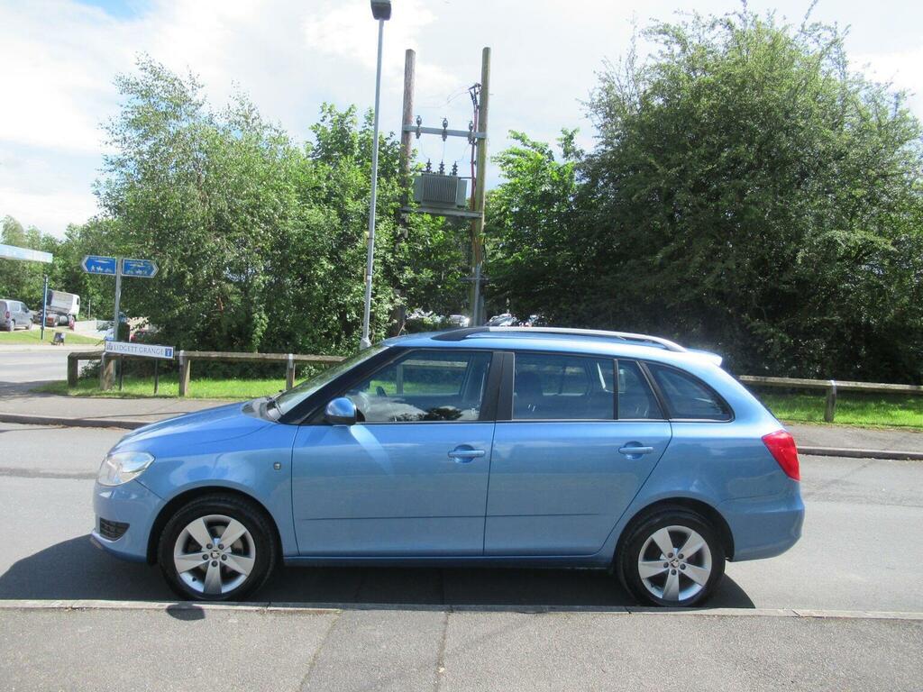 Skoda Fabia Estate 1.2 Tsi Se Euro 5 201363 SH63FPN Blue #6