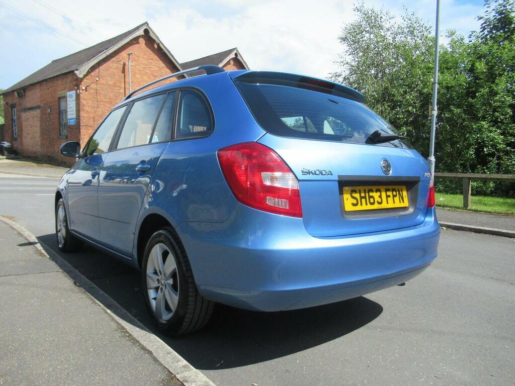 Skoda Fabia Estate 1.2 Tsi Se Euro 5 201363 SH63FPN Blue #5