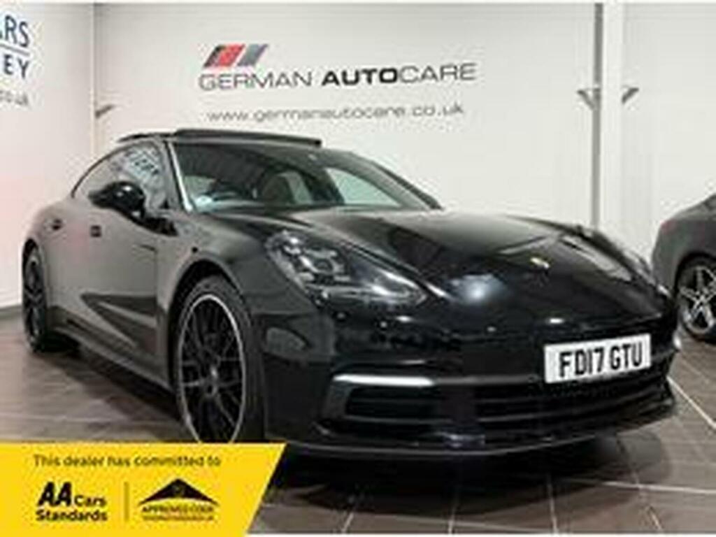 Porsche Panamera Hatchback 3.0 V6 Saloon Pdk Euro 6 Ss 2017 Black