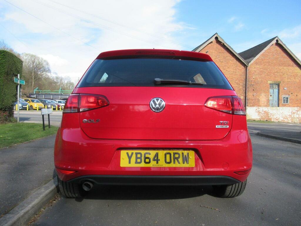 Volkswagen Golf Hatchback 1.6 Tdi Bluemotion Tech Match Dsg Euro 5 Red #5