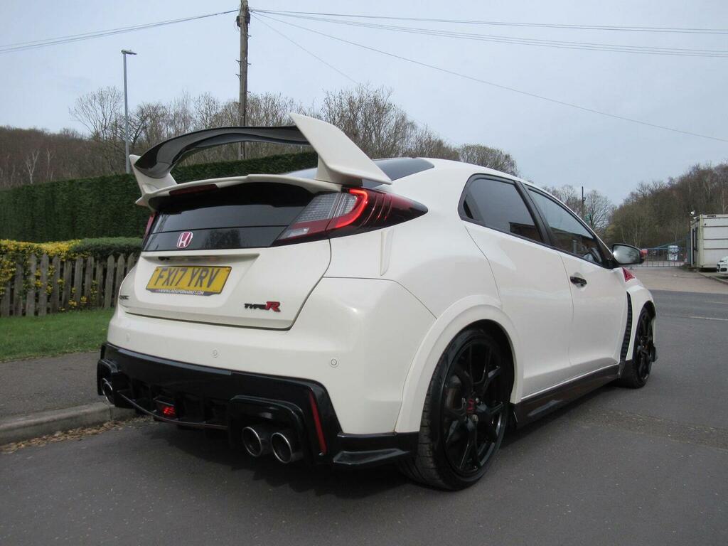 Honda Civic Hatchback 2.0 I-vtec Type R Gt Euro 6 Ss 2 White #4
