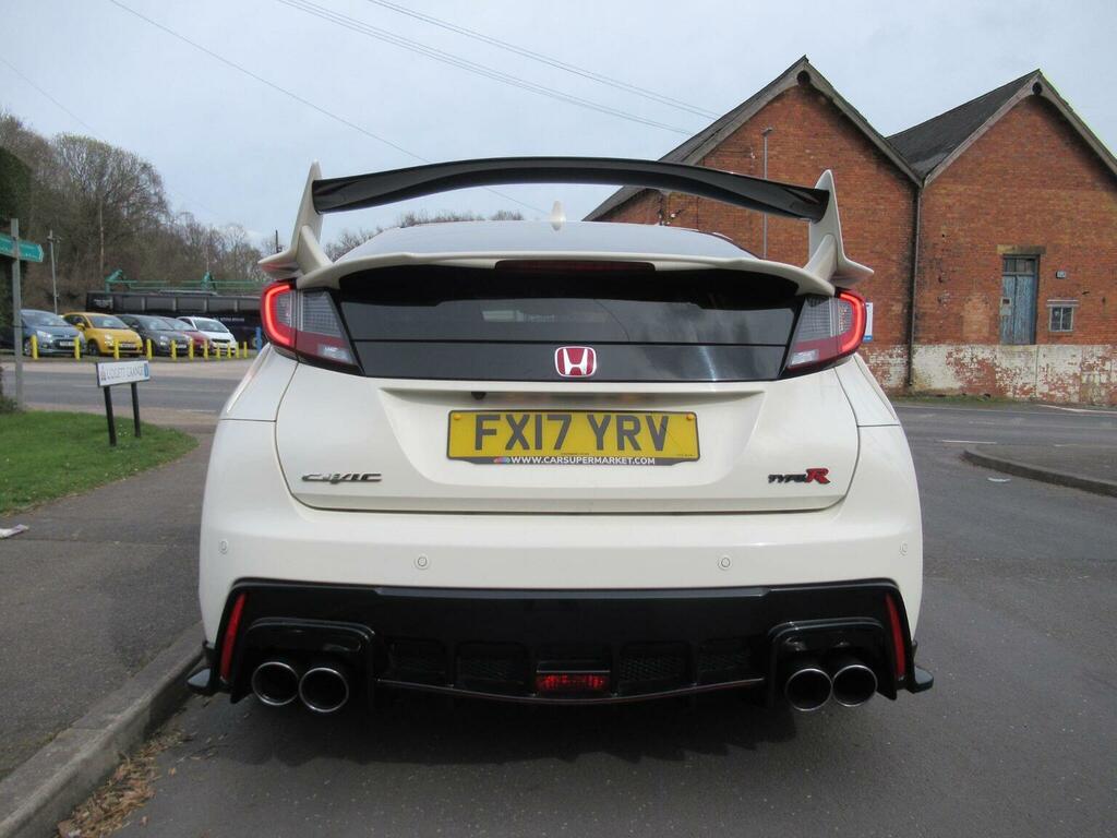 Honda Civic Hatchback 2.0 I-vtec Type R Gt Euro 6 Ss 2 White #5
