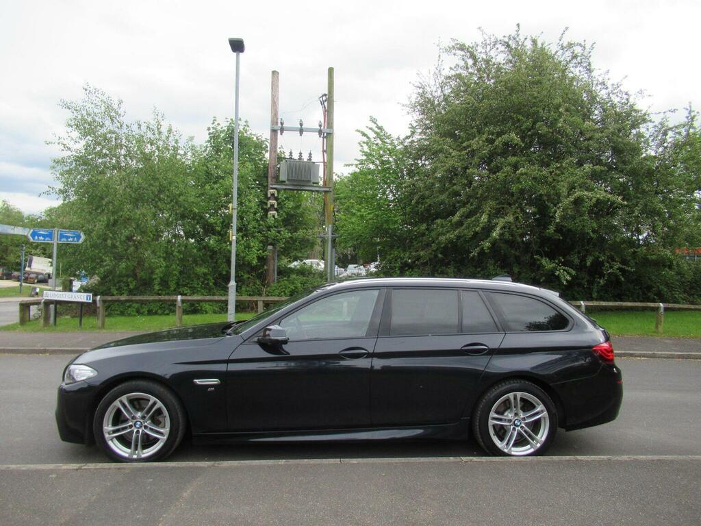 BMW 5 Series Estate 2.0 520D M Sport Touring Euro 6 Ss YK15BSY Black #6