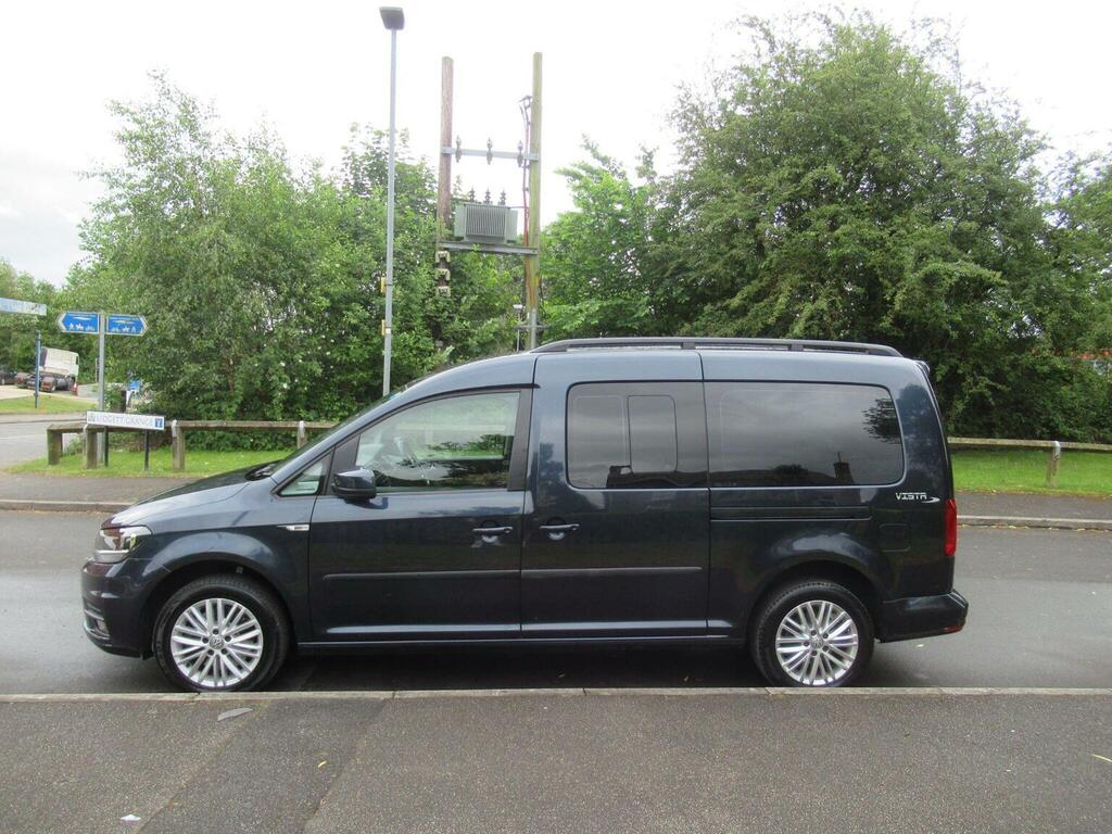 Volkswagen Caddy Maxi Combi Van 2.0 Tdi C20 Maxi Fwd Window 2019 Blue #6