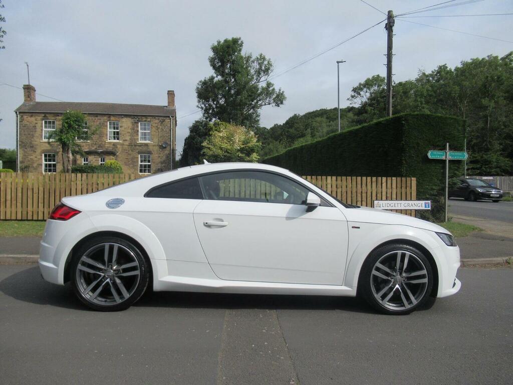 Audi TT Coupe 2.0 Tfsi S Line S Tronic Euro 6 Ss 2 MV16NCZ White #2