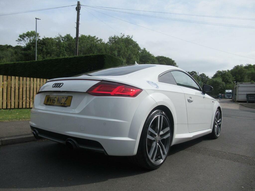 Audi TT Coupe 2.0 Tfsi S Line S Tronic Euro 6 Ss 2 MV16NCZ White #3